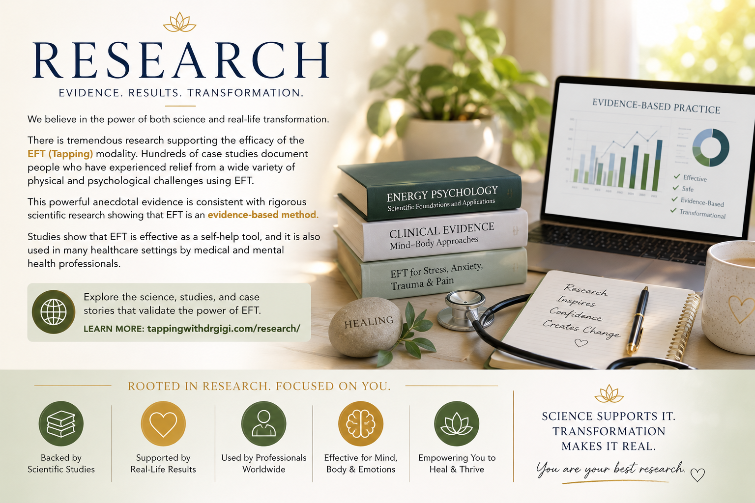 Research — Evidence. Results. Transformation.