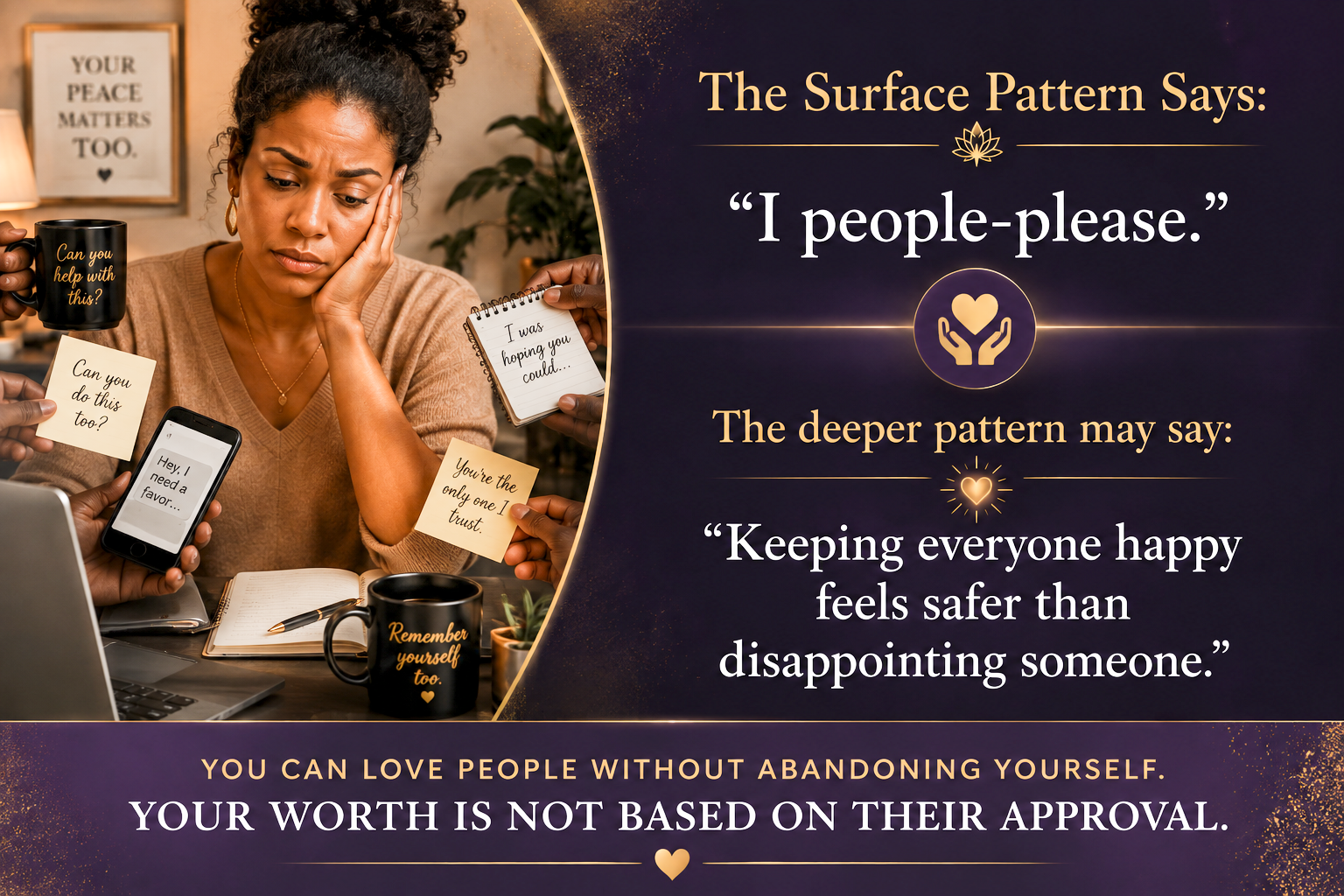 People-pleasing pattern