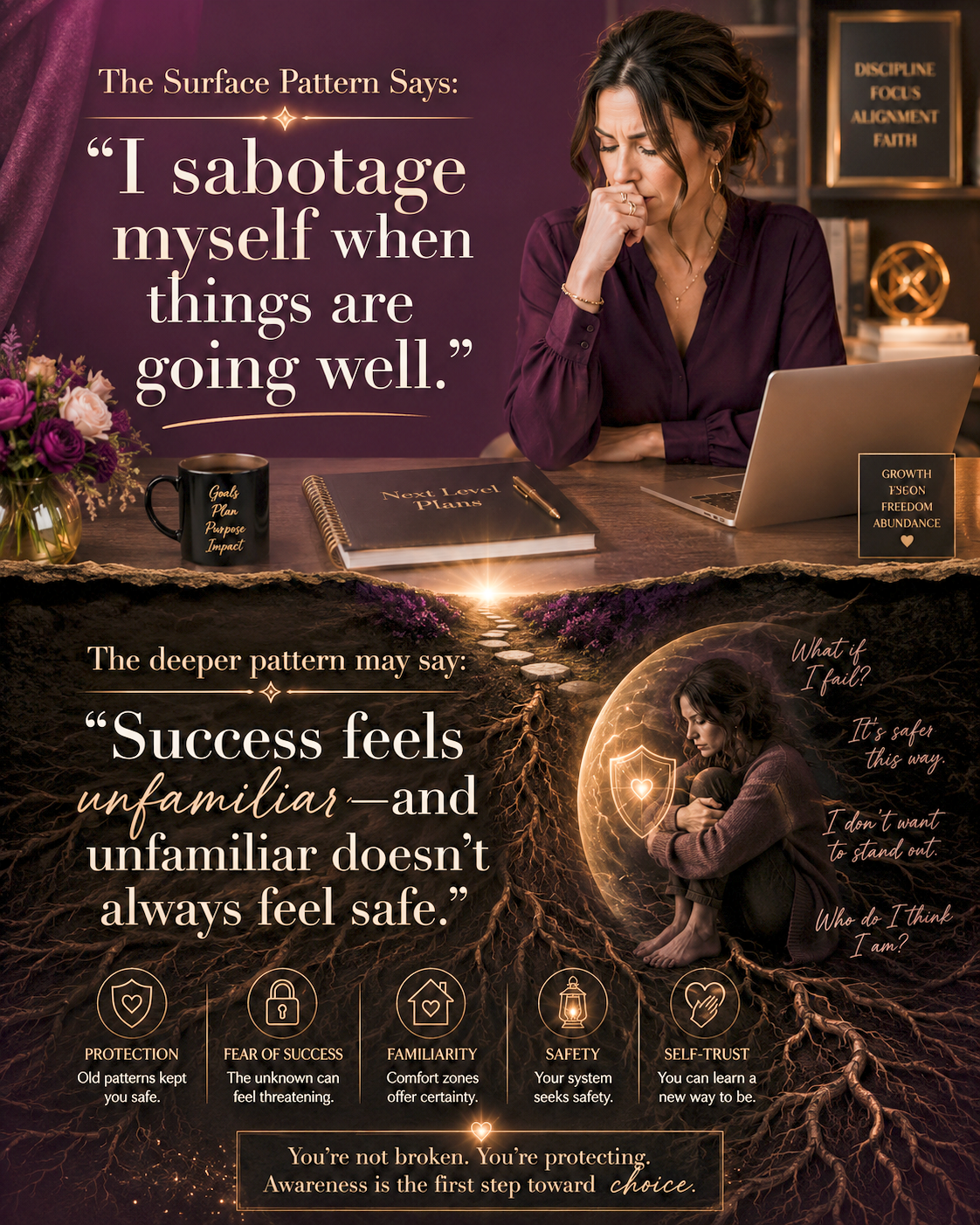 Self-sabotage pattern