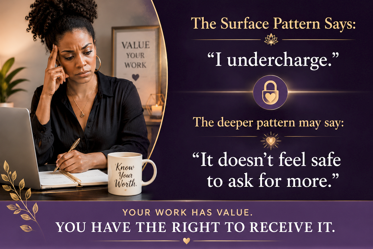 Undercharging pattern