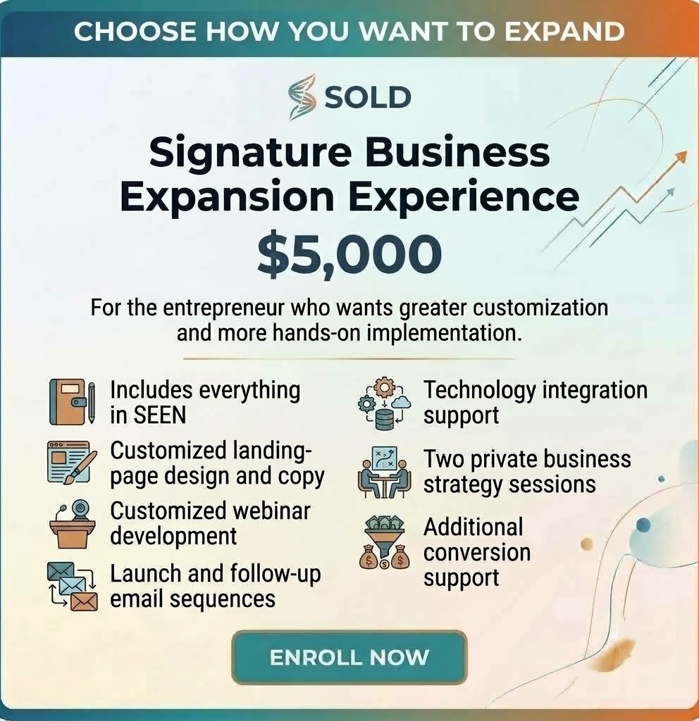 Signature Business Expansion Experience